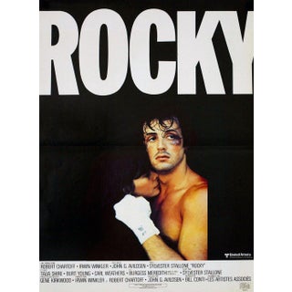 1976 Rocky (French) Poster For Sale