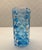 Studio a by Global Views Tall Quilted Hand-Blown Polish Art Glass Vase in Light Blue For Sale In Dallas - Image 6 of 12