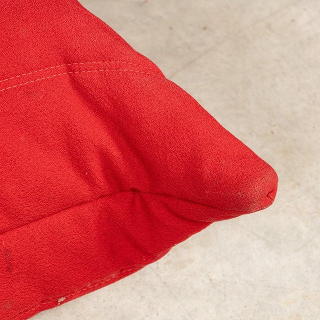 21st Century Red Togo Two Seater Sofa by Michel Ducaroy for Ligne Roset For Sale - Image 15 of 18