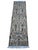 A borderless Tree of Life runner in the willow design seen on classic Bidjar and Bakhtiari weavings, hand-knotted in...
