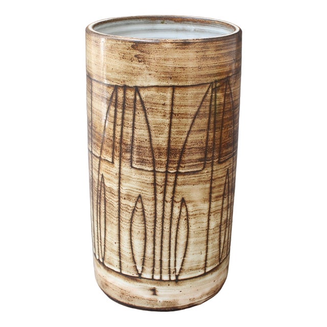 Mid-Century Ceramic Vase by Jacques Pouchain for Atelier Dieulefit, 1960s For Sale