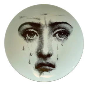 Fornasetti Tema E Variazioni Porcelain Plate #77