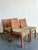 Late 20th Century Vintage Bielecky Brothers Woven Rattan Dining Chairs - Set of 4 For Sale - Image 5 of 12