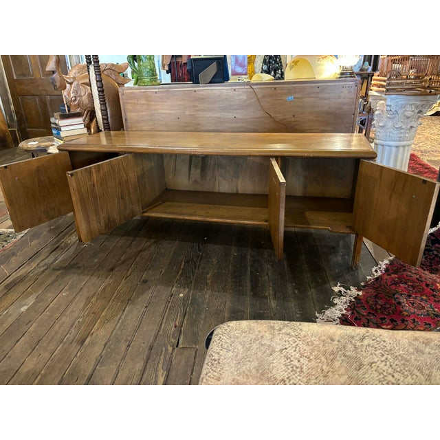Olympia Furniture Co. Vintage Mid Century Long and Low Console Table or Media Stand For Sale - Image 4 of 9