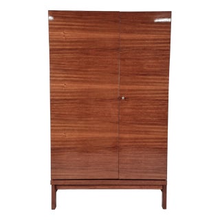 Vintage Wardrobe in Beech, 1970s For Sale