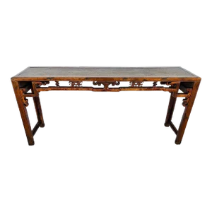 Antique Asian Ming Altar Console Sofa Table
