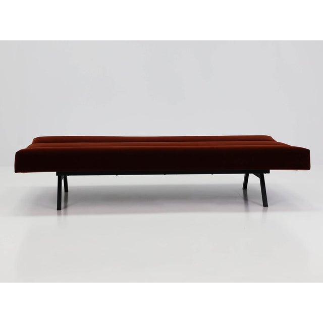 Brown Panchetto Daybed Sofa by Rito Valla for Ipe, Italy, 1960s For Sale - Image 8 of 12