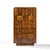 Lane Staccato Brutalist Mid Century Walnut Armoire Dresser This armoire measures: 38 wide x 18.75 deep x 64 inches high...