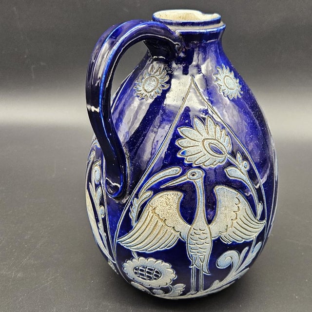 Vintage French Ceramic Handle Jug, 1970s For Sale - Image 4 of 5