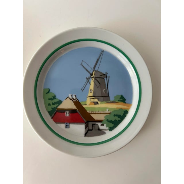 Late 20th Century Late 20th Century Coastal Wall Plates by Royal Copenhagen Set of 3- Made in Denmark For Sale - Image 5 of 9