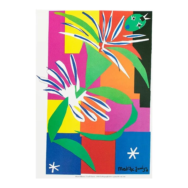 1987 After Henri Matisse for Verve "Creole Dancer", Second Edition Full-Color Print For Sale
