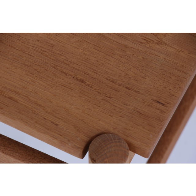 Small Table in Oak by Hans J. Wegner for Andreas Tuck, 1960s For Sale - Image 6 of 8