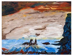 Francis Moreau, Lorelei, 2013, Oil on Canvas