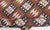 Mid-Century Modern Doris Leslie Blau Vintage Swedish Flat Woven Rug by Berit Koenig For Sale - Image 3 of 9