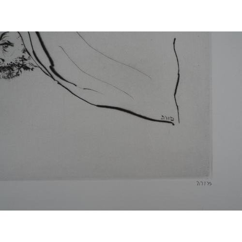 Mordecaï Moreh, Women Bathing, Etching For Sale - Image 9 of 10