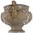 Gray Antique Continental Bisque Punch Bowl or Wine Server Tureen With Bacchus Relief & Grape Finial, Late 19th Century For Sale - Image 8 of 12