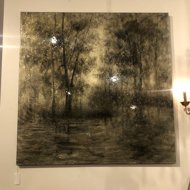 1990s "Landscape Dream" Oil Painting by Raissa For Sale - Image 4 of 10