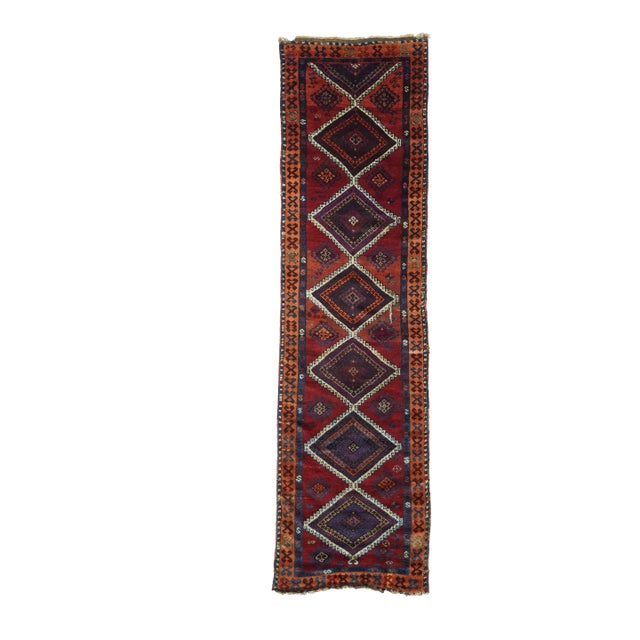 Vintage Turkish Runner 2'9'' X 10'0'' For Sale