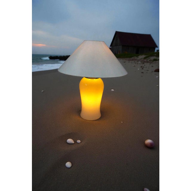 Mid-Century Tschung Floor Lamp in Glass by Ingo Maurer, 1980s For Sale - Image 10 of 17