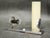 Vintage Bauhaus Chrome Wall Light with Cream Opaline Glass, Czechoslovakia, 1930s For Sale - Image 4 of 11