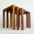 Brown Teak Nesting Tables attributed to Salling Stolefabrik, 1960s, Set of 3 For Sale - Image 8 of 8