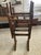 Brown Antique Folding Wooden Washstand For Sale - Image 8 of 10