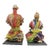 African Fali Glass Beaded Figures-A Pair For Sale