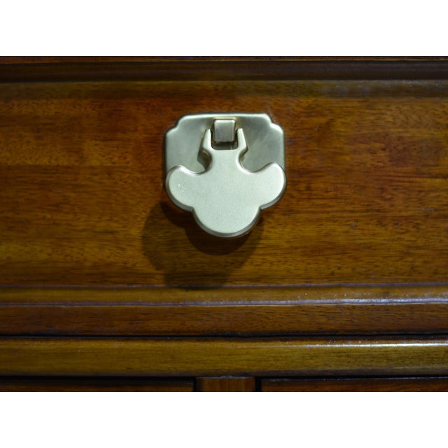 Mid Century Chinoiserie 7 Drawer Dresser by Bassett Furniture For Sale In Chicago - Image 6 of 13