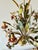 French Polychrome Floral and Wheat Tole 5-Light Chandelier, 1960s For Sale - Image 16 of 18