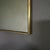 Vintage Rectangular Mirror with Brass Frame, 1950s For Sale - Image 6 of 9