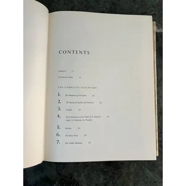 An absolutely sublime collectible coffee table book: « Michelangelo: The Complete Sculpture. » Printed and bound in Japan...