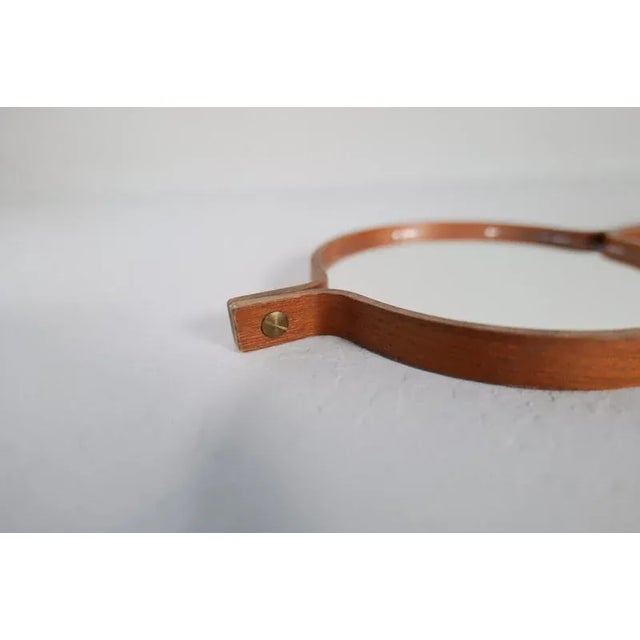 Mid-Century Modern Mid-Century Modern Hand Mirror by Hans-Agne Jakobsson, Sweden, 1960s For Sale - Image 3 of 11