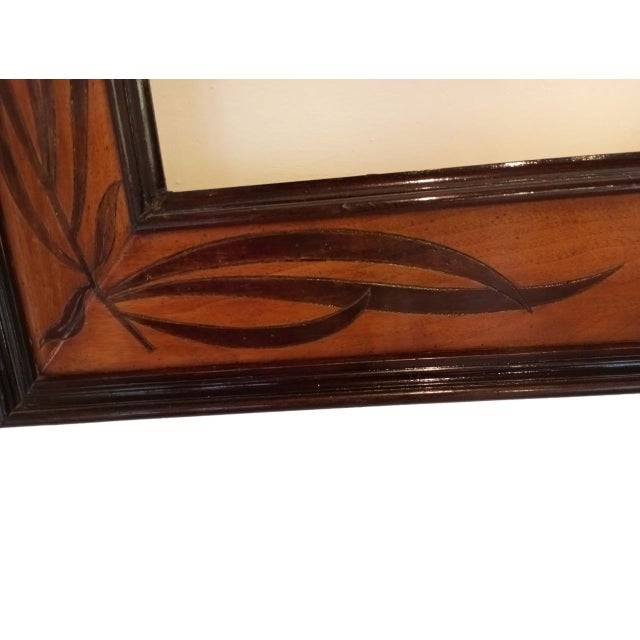 Austrian Viennese Secession Veneered Wood Frame, 1890s For Sale - Image 12 of 18