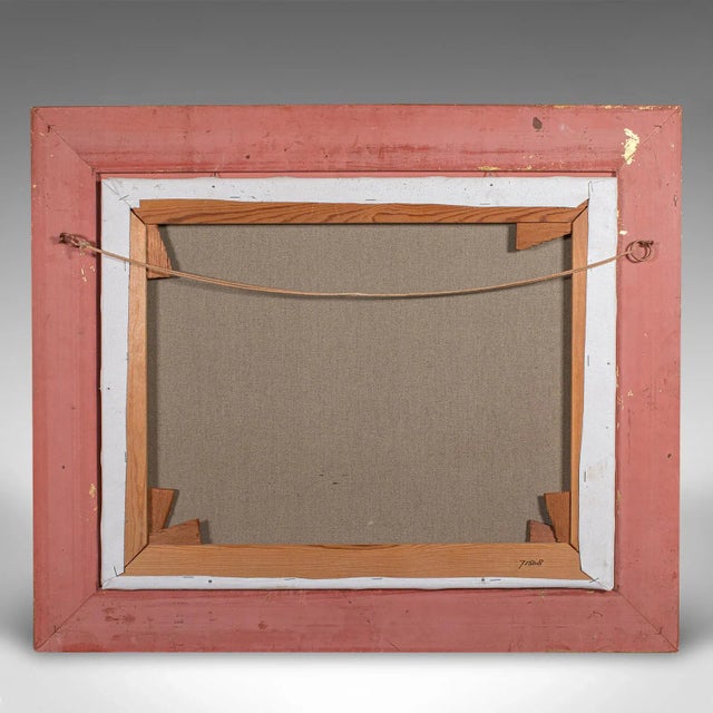 1970's Vintage Landscape Painting For Sale - Image 10 of 10