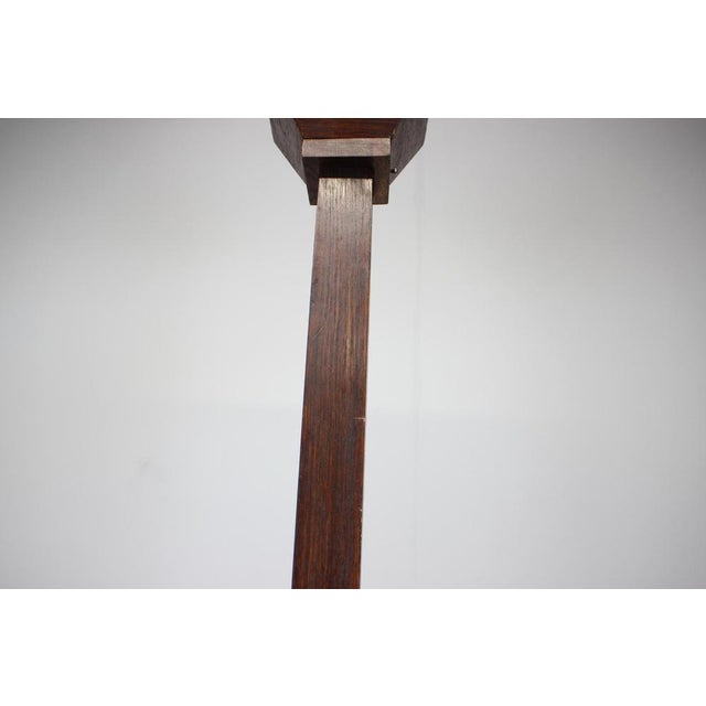 Mid-Century Modern Wooden Chandelier, 1930s For Sale - Image 3 of 10