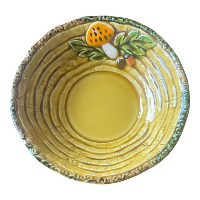 1970 Geo Z. Lefton Mushroom Dish For Sale
