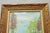Green Vintage Louis Cardin Enamel on Copper Painting Framed "Woman With Boys & Kite" For Sale - Image 8 of 16