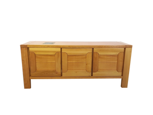 Vintage Elm Sideboard from Maison Regain, 1970s