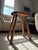 Mid 20th Century French Elm Stool For Sale In New York - Image 6 of 7