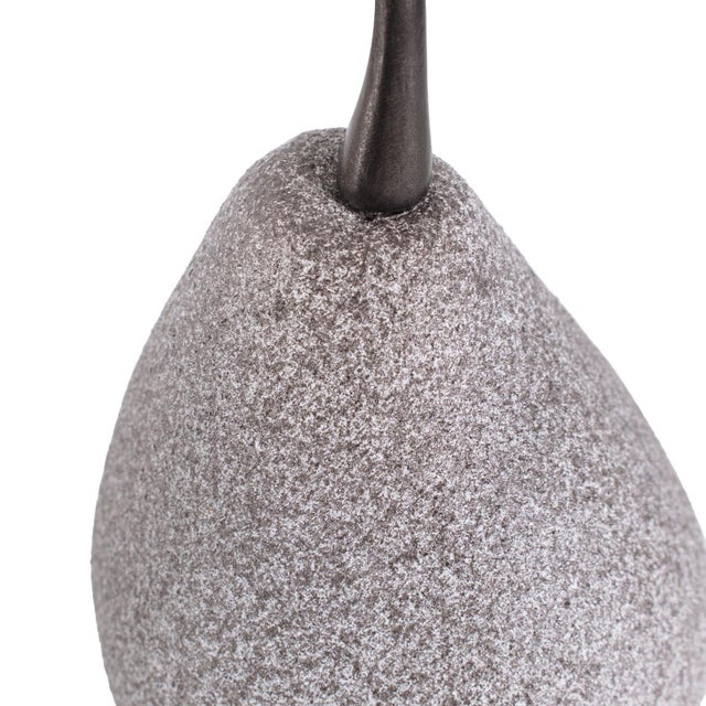 2020s Modern Poire Sculpture in Polyresin For Sale - Image 5 of 11