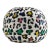 The House of Scalamandré Rosette Woven Sphere Pillow, Disco For Sale