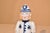 19th century flow blue figure of an English policeman or "Bobby" as they're called. the detailing is lovely and the...