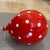 Contemporary Handmade Red Polka Dot Ceramic Balloon Wall Sculpture - Large Size For Sale - Image 4 of 9