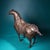 Chinese Heavy Vintage Chinese Gilt Bronze Tang Style Horse Sculpture For Sale - Image 3 of 9
