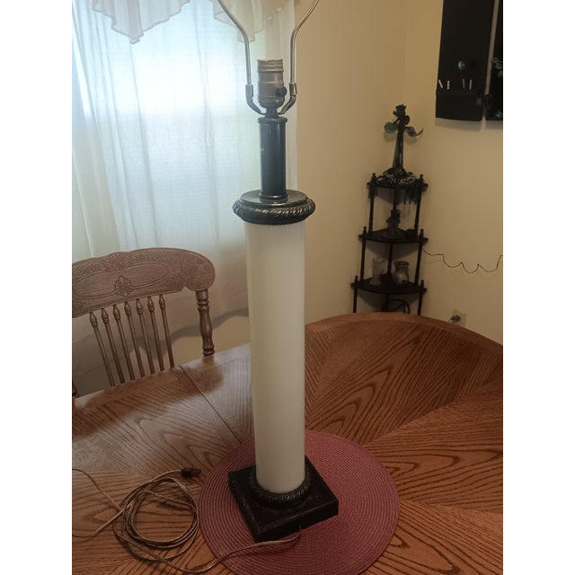 1940s Paul Hanson Hollywood Regency Table Lamp For Sale - Image 15 of 16