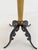 Vintage Italian Brass and Black Lacquer Coat Rack, 1950s For Sale - Image 17 of 18