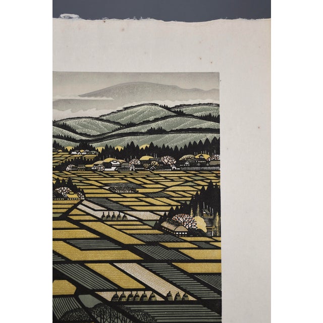 Ray Morimura, Gassan, 1998, Woodblock For Sale - Image 9 of 16