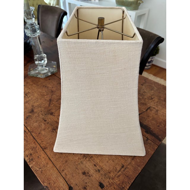 Jonathan Adler Pagoda Lamp W/ Shade For Sale - Image 10 of 12