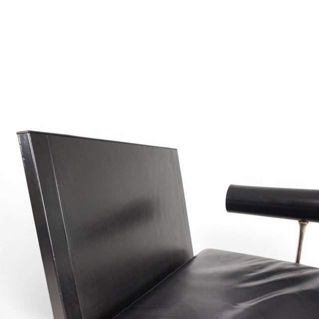 Baisity Chaise Longue in Leather by Antonio Citterio for B&B Italia / C&B Italia, 1980s For Sale - Image 9 of 18