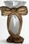 Hollywood Regency Vintage Dorothy Draper Style Gold Gilt Trompe L’Oleil Vase For Sale - Image 3 of 12